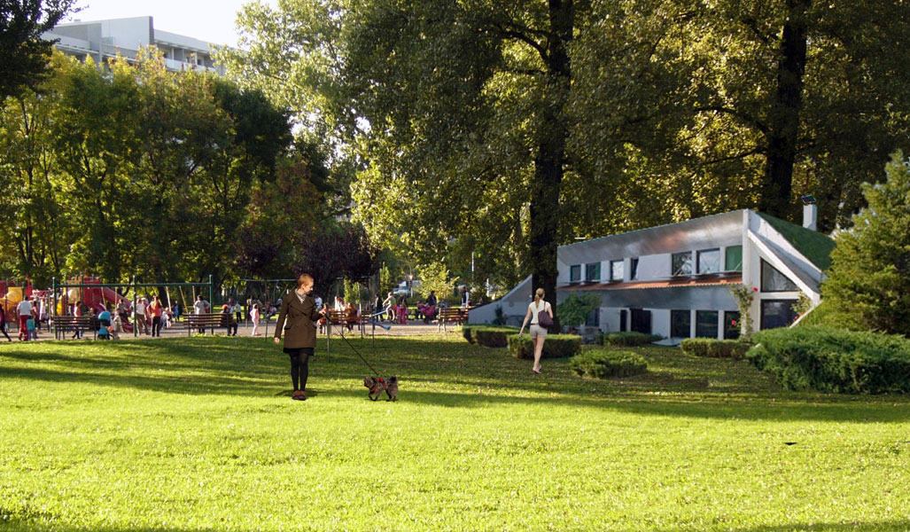 Kafe-poslastičarnica u Limanskom parku - učitavanje...